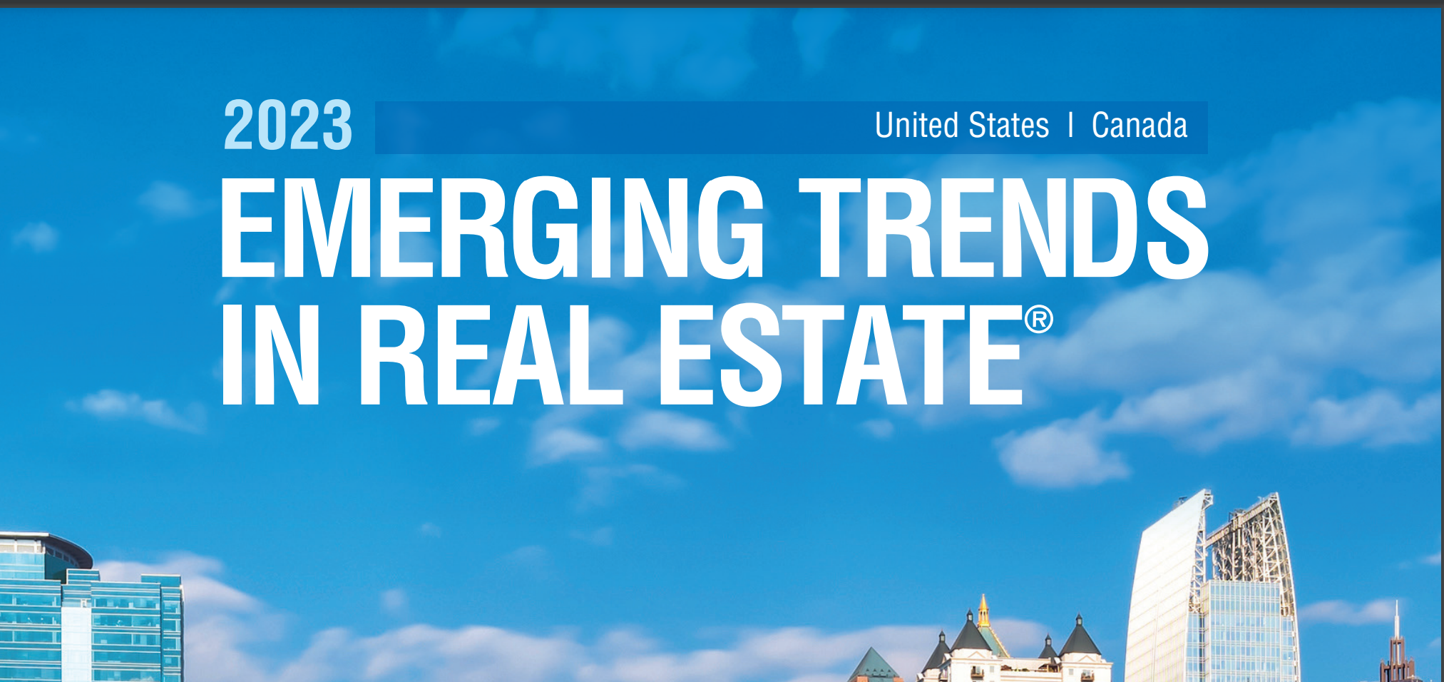 ULI Northern New Jersey Real Estate Trends 2023 ULI Northern New Jersey